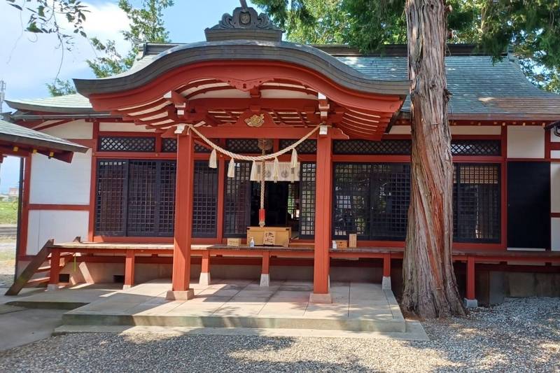 玄蕃稲荷神社,長野県安曇野市豊科南穂高４１３６