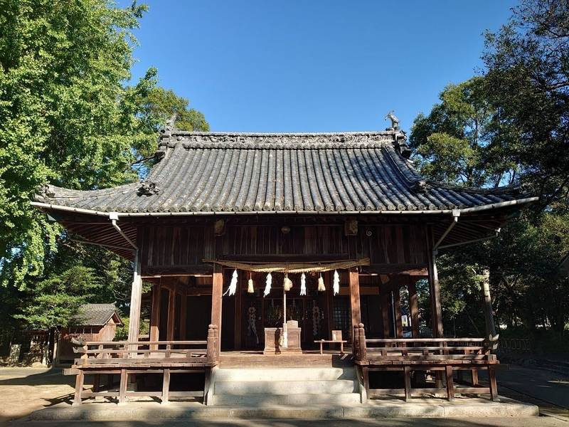浮嶋神社,愛媛県東温市牛渕584