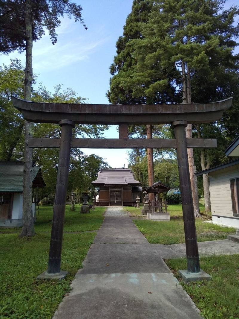 白山神社,山形県西村山郡朝日町大谷738