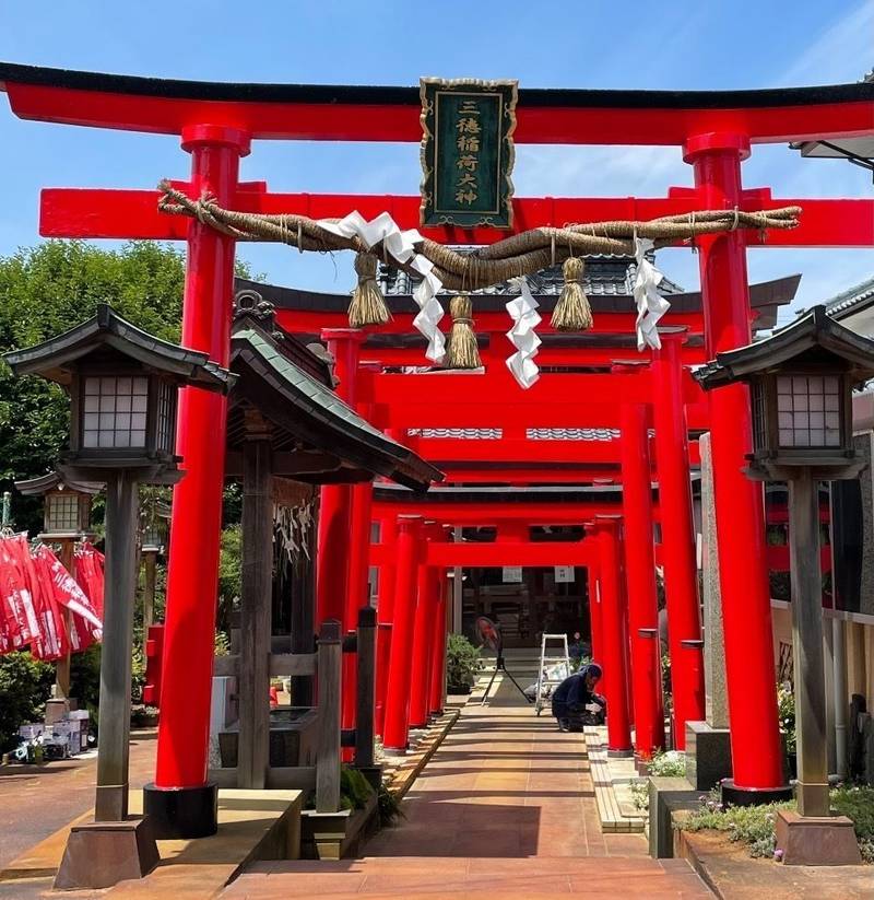 三徳稲荷神社,新潟県新潟市江南区江口５４４９