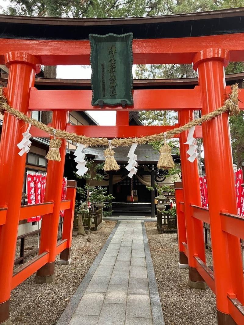 陣屋稲荷神社,岐阜県高山市八軒町3丁目4
