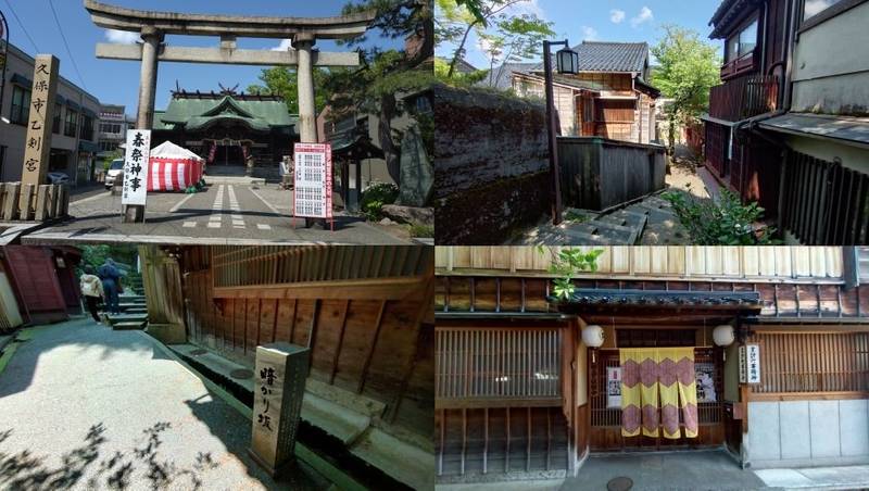 久保市乙剣宮,石川県金沢市下新町6番21号