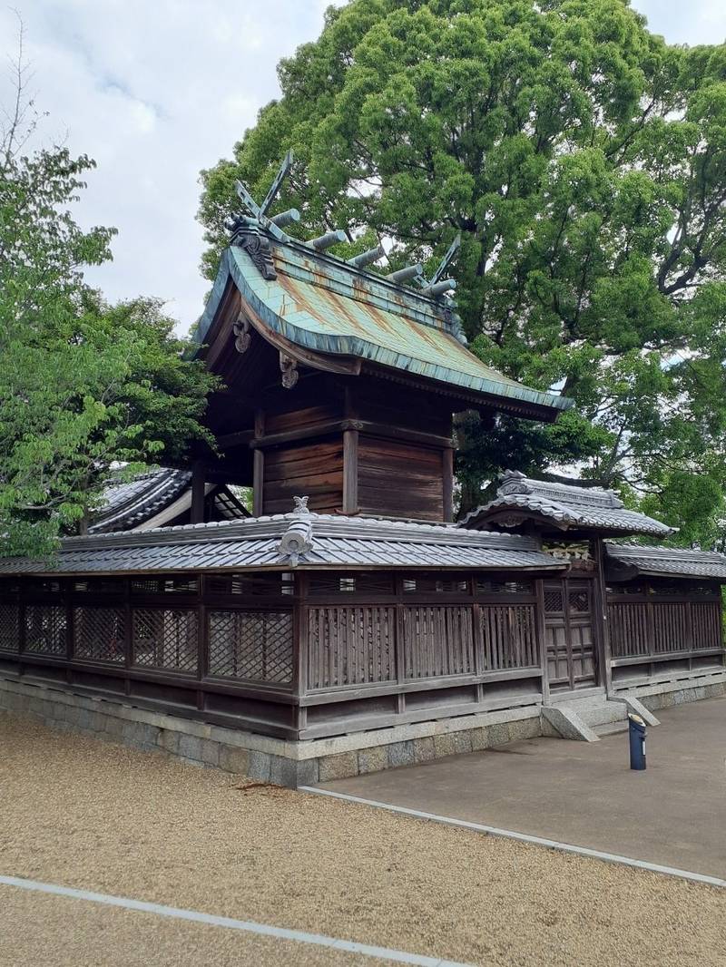 柳澤神社    (郡山城天守跡),奈良県大和郡山市城内町2-18