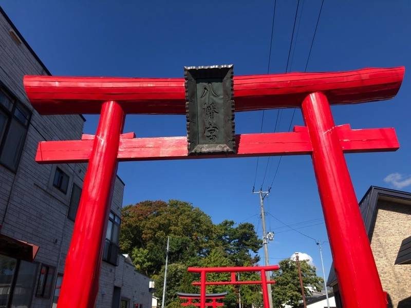 金木八幡宮,青森県五所川原市金木町朝日山192-8