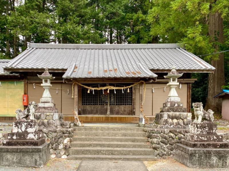 六所神社   (天竜区上野),静岡県浜松市天竜区上野226