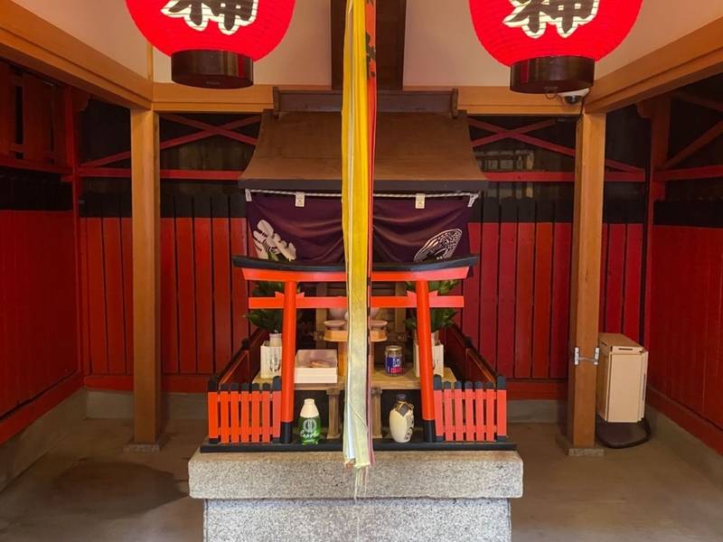 有樂稲荷大明神    (有楽稲荷大明神),京都府京都市東山区祇園町南側169