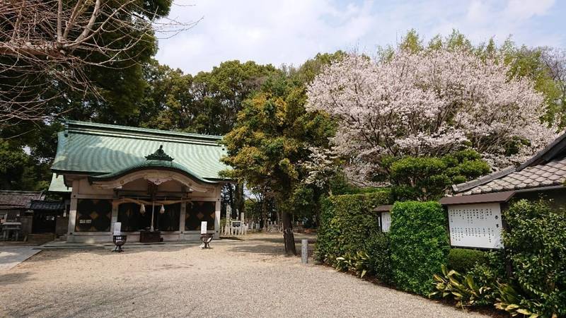 七所社,愛知県名古屋市中村区岩塚町字上小路7番地