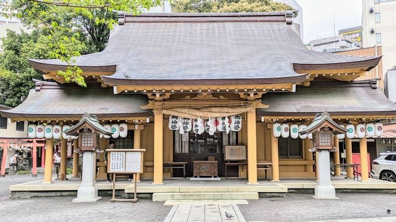 小梳神社,静岡県静岡市葵区紺屋町7-13