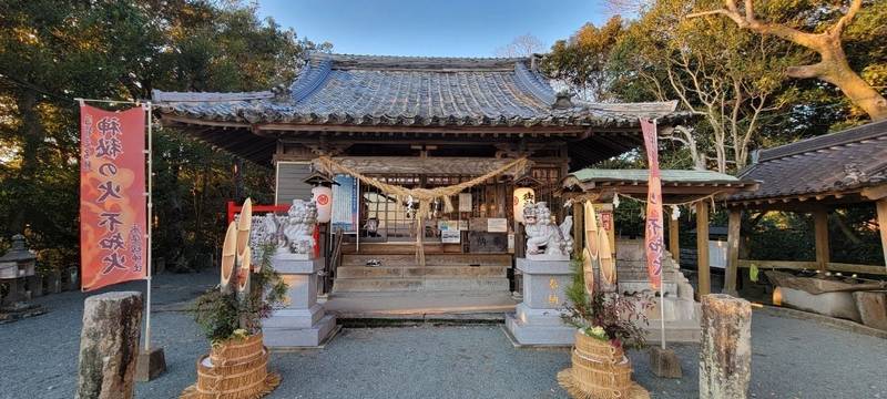 永尾神社 (永尾劔神社),熊本県宇城市不知火町永尾658