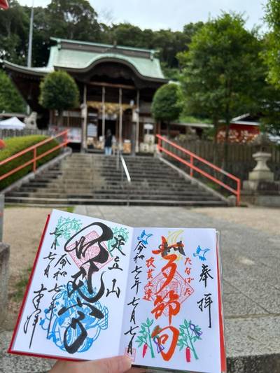御祖神社   (足立山妙見宮),御朱印,うさぎ