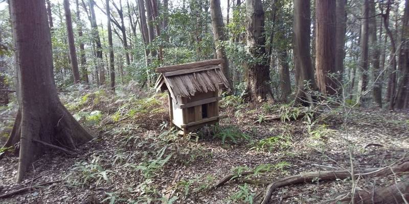 朝熊山神社,三重県伊勢市朝熊町 朝熊岳道四丁石付近