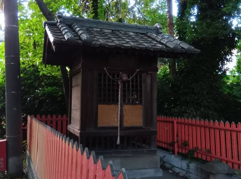 粂森稲荷神社,埼玉県草加市吉町5-7-13付近
