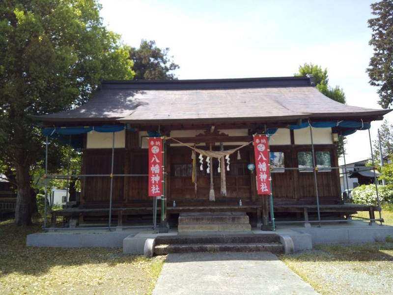 八幡神社  (左沢),山形県西村山郡大江町左沢336