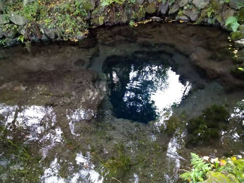 お釜池 (忍野八海二番霊場　祭神:跋難陀竜王),山梨県南都留郡忍野村忍草１１４ お釜池