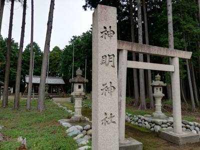 神明神社    (前渡東町),見どころ,