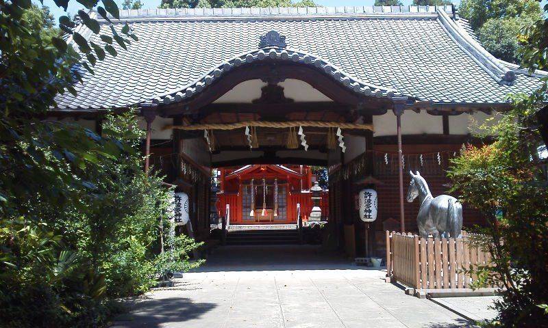 許波多神社 (五ヶ庄)の御朱印