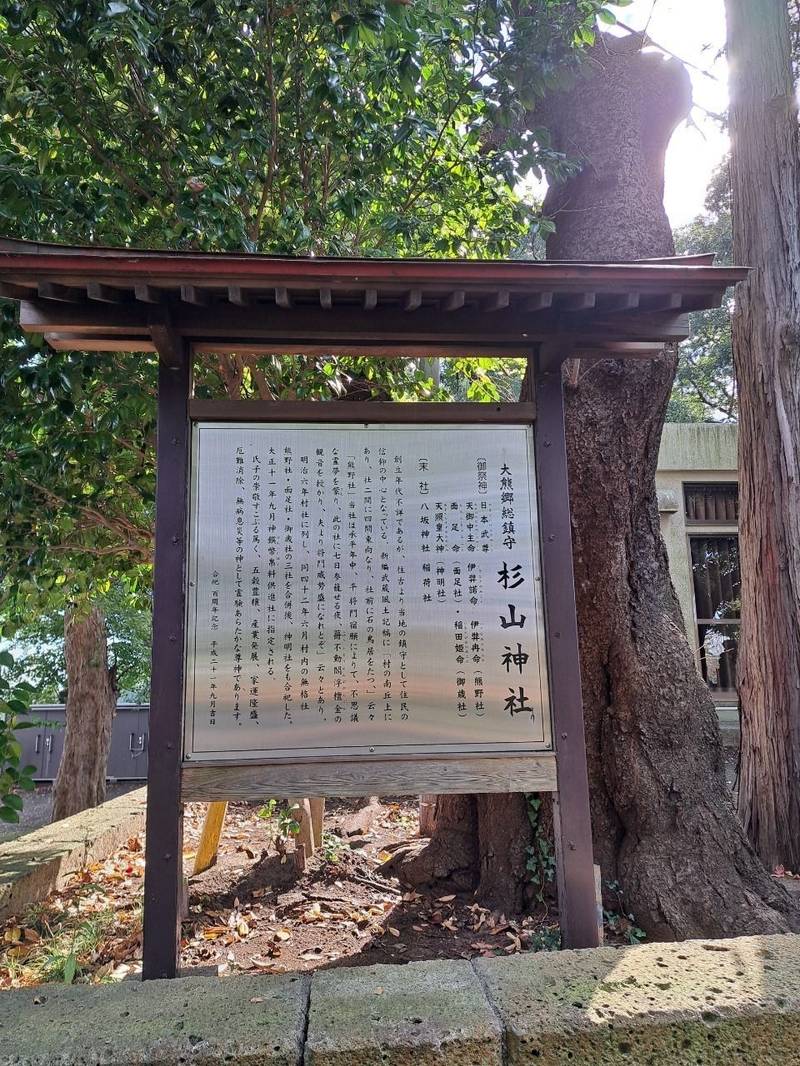 大熊杉山神社,神奈川県横浜市都筑区大熊町497