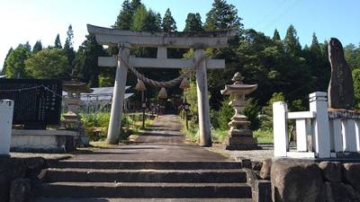 高田神社,見どころ,山の神