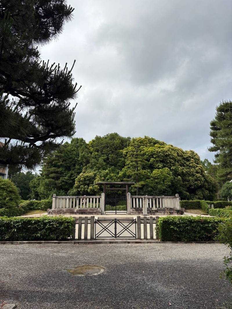 北白河陵  (後二条天皇陵),京都府京都市左京区北白川追分町57-1