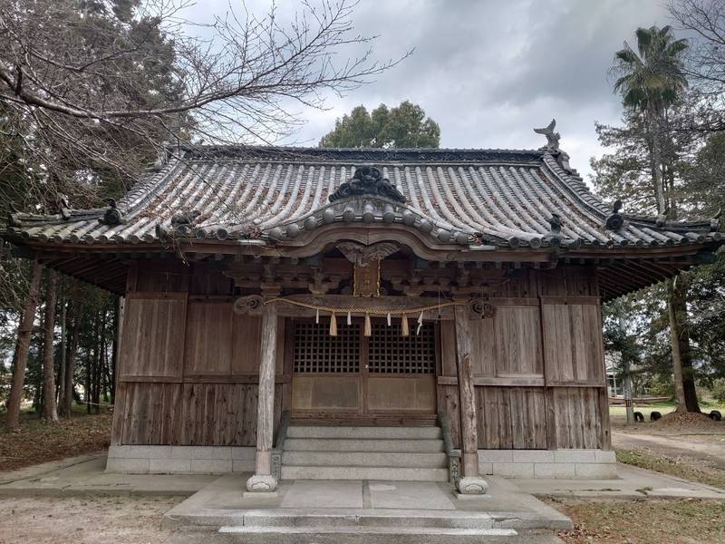 建布都神社,徳島県阿波市市場町香美郷社本18