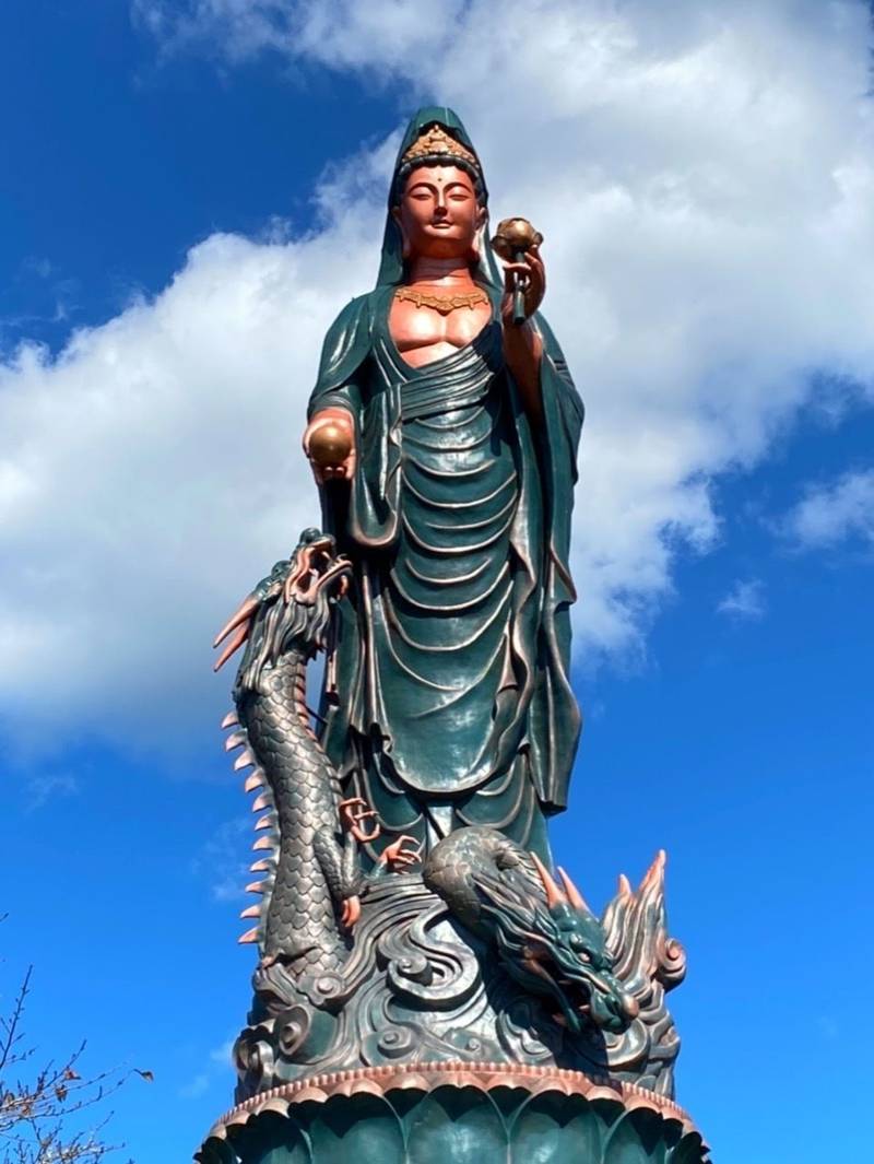 香山昇龍大観音 見どころ 朝倉市 福岡県 Omairi おまいり