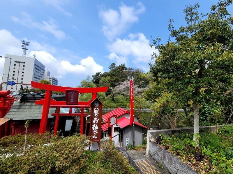 八股榎お袖大明神,愛媛県松山市堀之内
