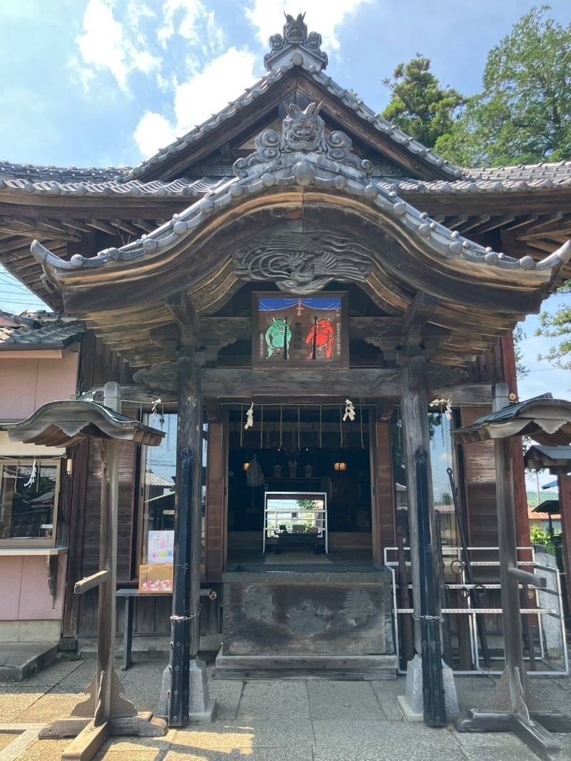 鬼鎮神社,埼玉県比企郡嵐山町川島１８９８