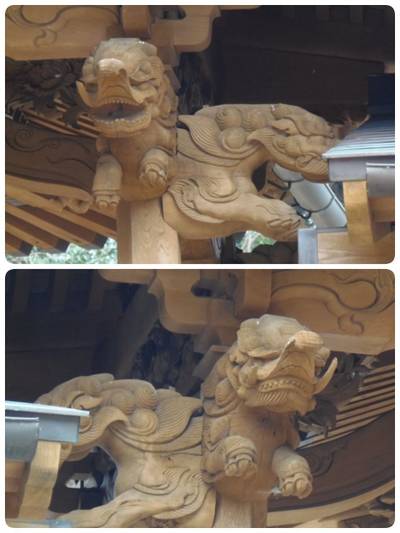 子安神社,見どころ,里