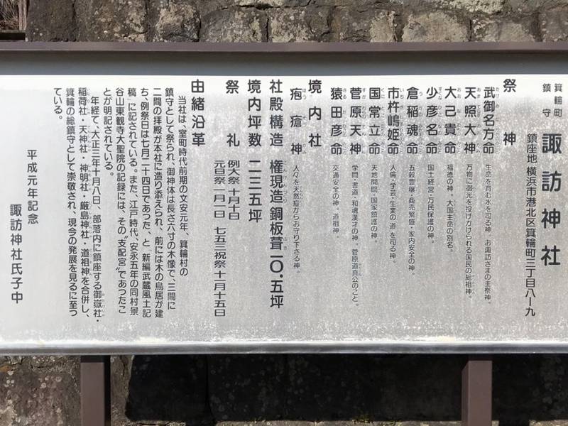 箕輪諏訪神社,神奈川県横浜市港北区箕輪町3-8-9