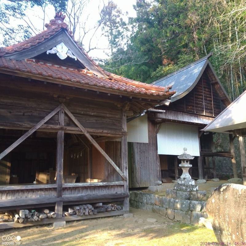 高木神社,福岡県田川郡添田町落合