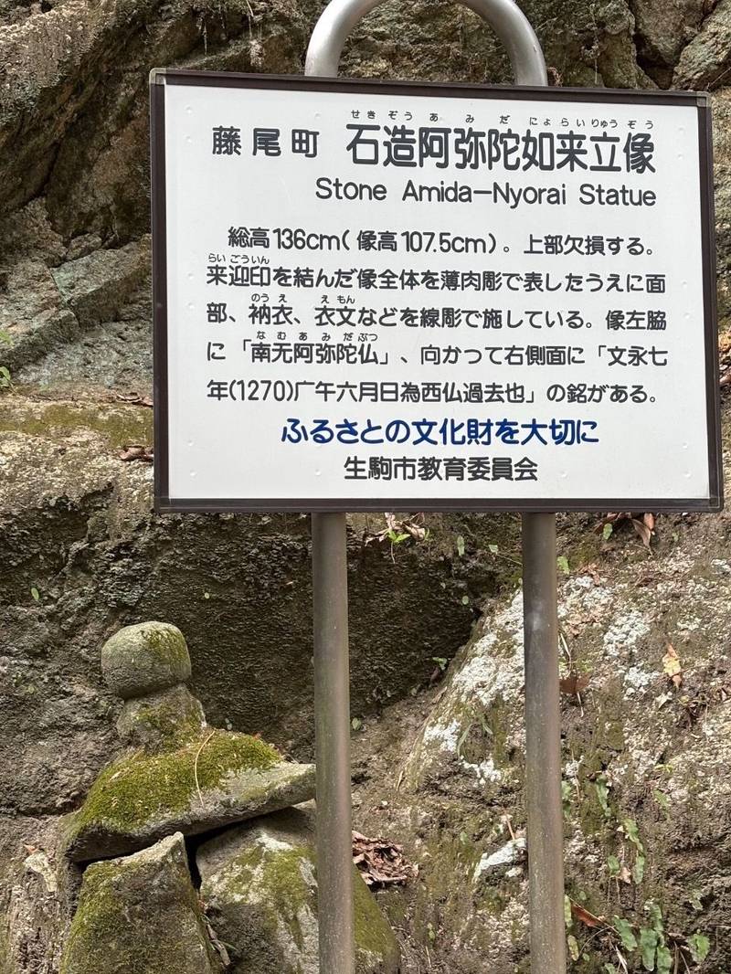 藤尾阿弥陀像,奈良県生駒市藤尾町