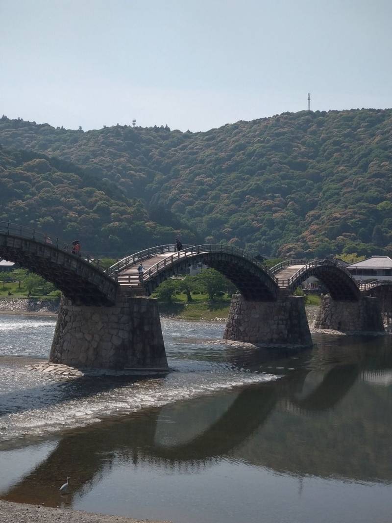 錦帯橋,山口県岩国市