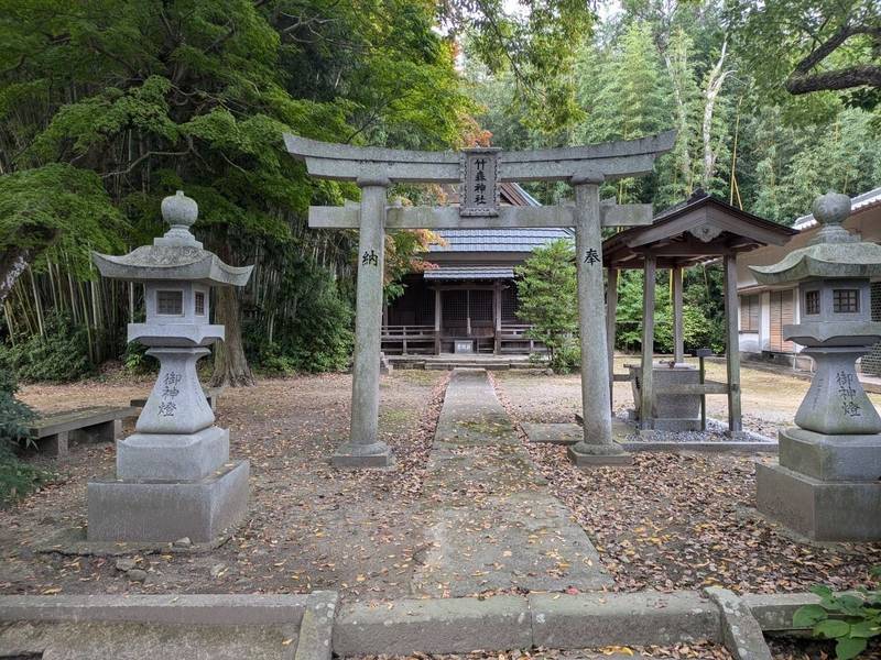 竹森神社,兵庫県神戸市北区淡河町野瀬563
