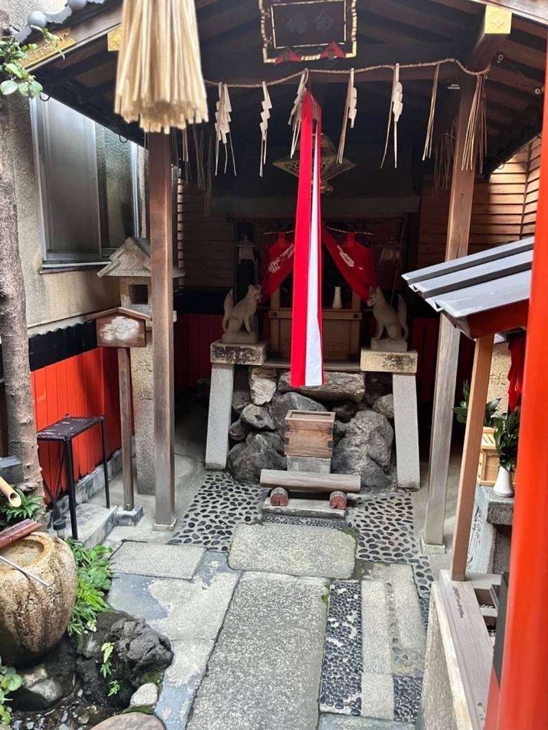 命婦稲荷社   (鉄輪井),京都府京都市下京区堺町通松原下る鍛冶屋町251