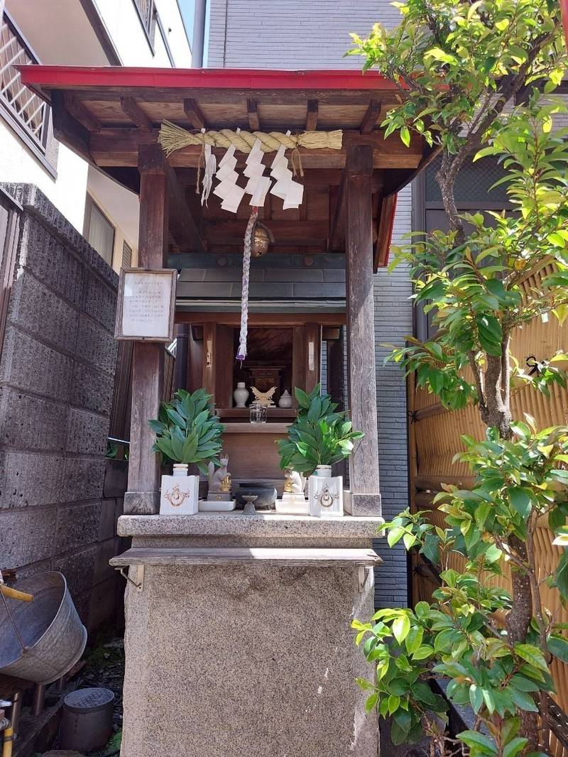 南無長文稲荷大明神,東京都品川区南大井1-19