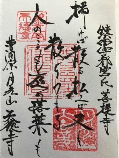 天徳寺,御朱印,高木ブー