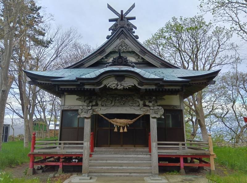 鶏沢稲荷神社,青森県上北郡横浜町鶏沢