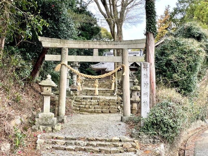 神明社  (田原市仁崎町),愛知県田原市仁崎町山ノ田16番