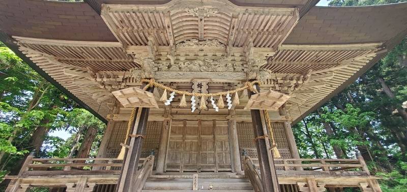 蜂子神社,山形県鶴岡市羽黒町手向字手向7