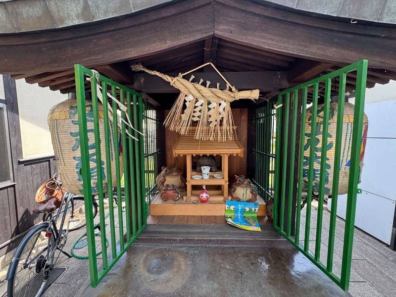 蛙大明神,長野県松本市