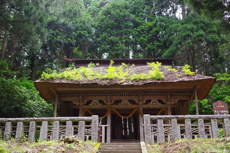 水上八幡神社,山形県鶴岡市水沢１