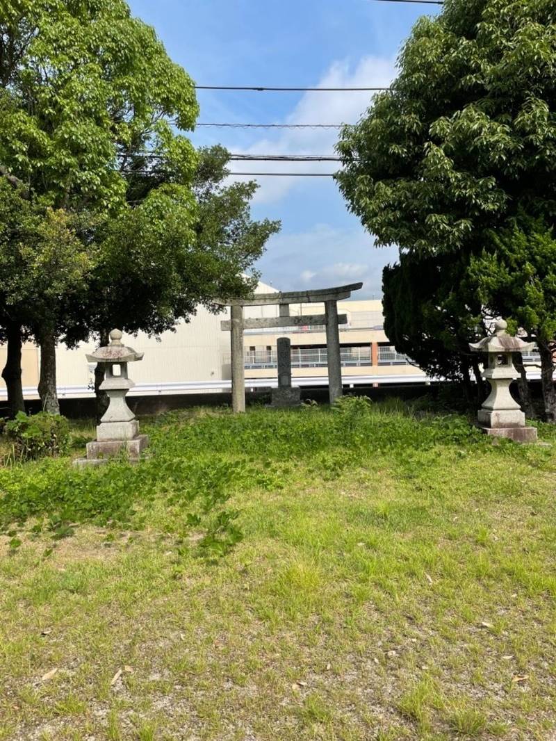 勝間神社,山口県防府市新築地町