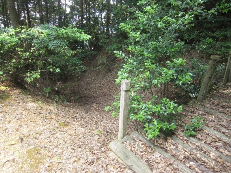 八幡山城址  (高津城),京都府綾部市高津町 宮ノ段