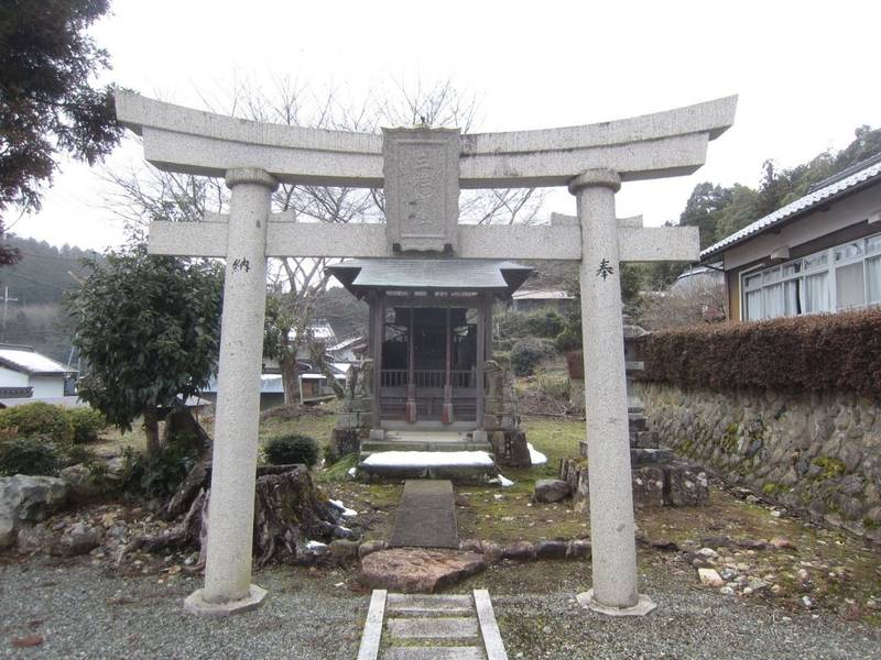 三柱神社   (石原町),京都府綾部市石原町山根