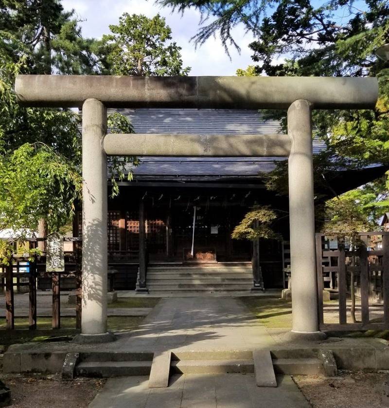 松岬神社 御朱印 米沢市 山形県 Omairi おまいり