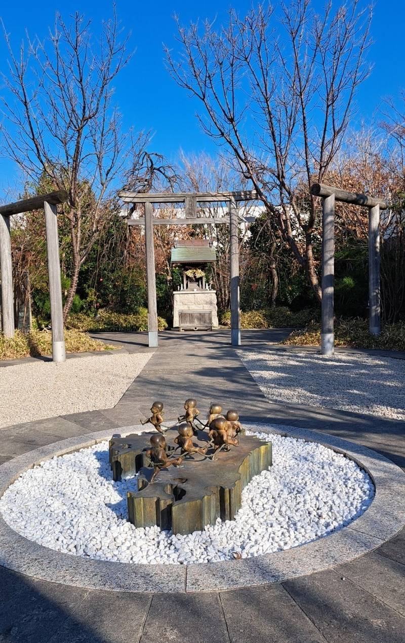 鉄道神社,福岡県福岡市博多区博多駅中央街1-1 屋上
