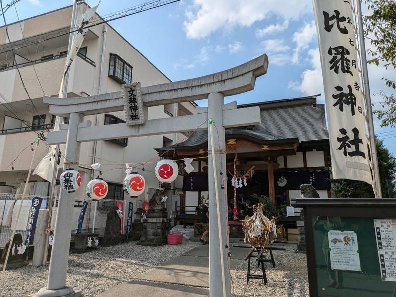 文珠神社,山梨県甲府市寿町９−３