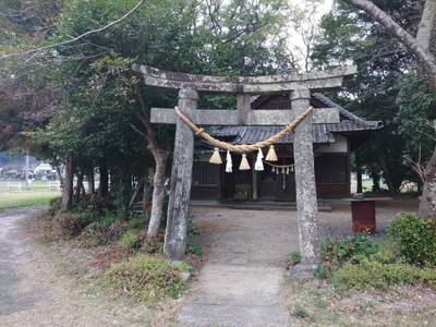 上伊福形神社,見どころ,メカぽん