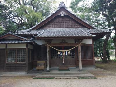上伊福形神社,見どころ,メカぽん