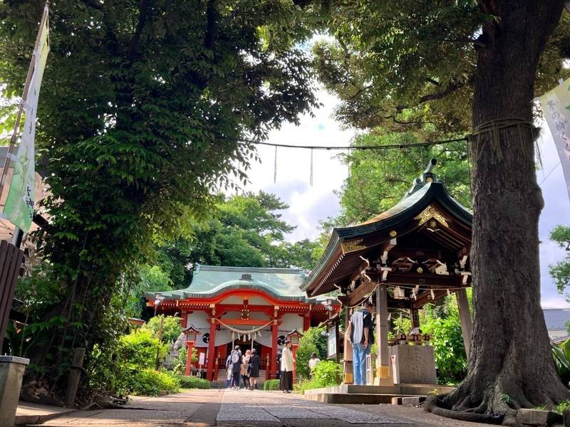 自由が丘熊野神社,東京都目黒区自由が丘1-24-12
